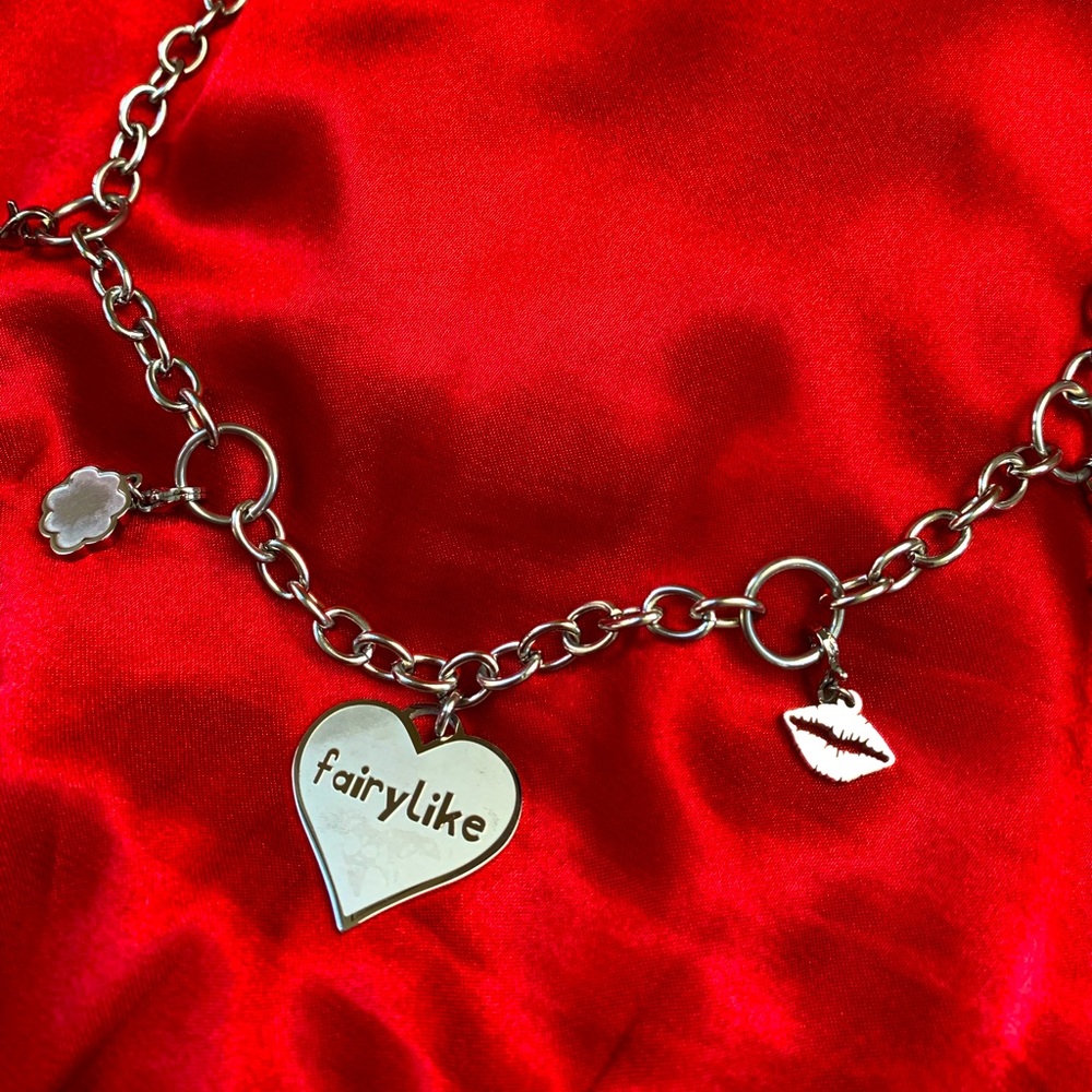 FAIRYLIKE 90s Lock and Key Chain Necklace